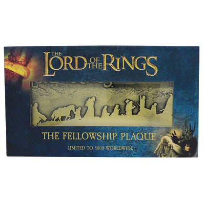 Lord of the Rings The Fellowship Plaque Limited Edition Tin signs