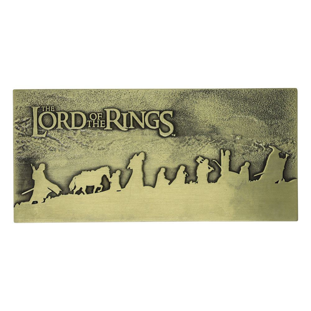 Lord of the Rings The Fellowship Plaque Limited Edition Tin signs