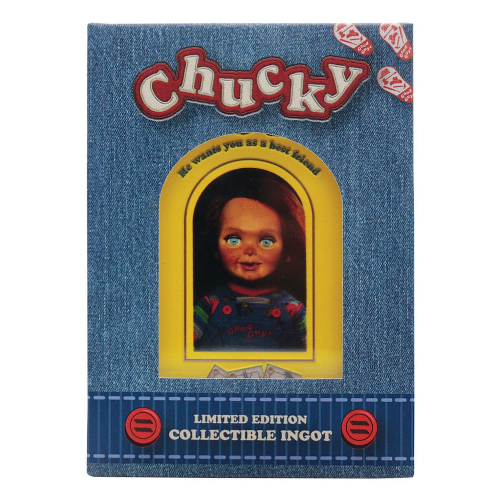 Child´s Play Ingot and Spell Card Chucky Limited Edition