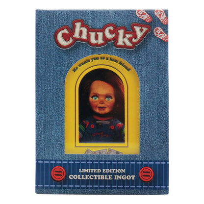 Child´s Play Ingot and Spell Card Chucky Limited Edition