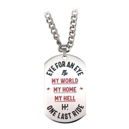 Fast & Furious Dog Tags with ball chain