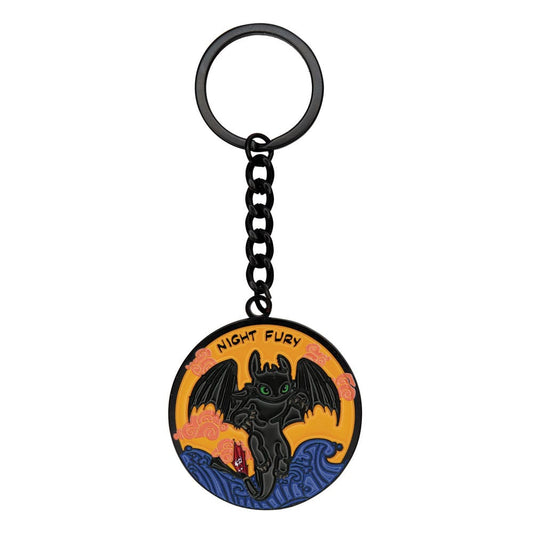 How to Train Your Dragon Keychain Night Fury Limited Edition Keyrings