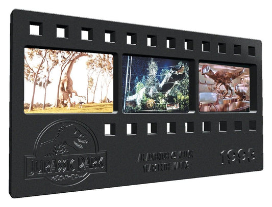 Jurassic Park Ingot Metal Film Strip Collectible 12 cm