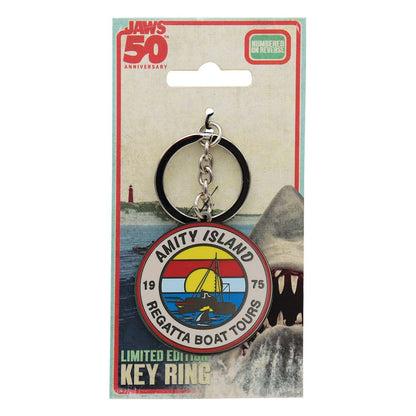 Jaws Keychain 50th Anniversary Regatta Boat Tour Limited Edition