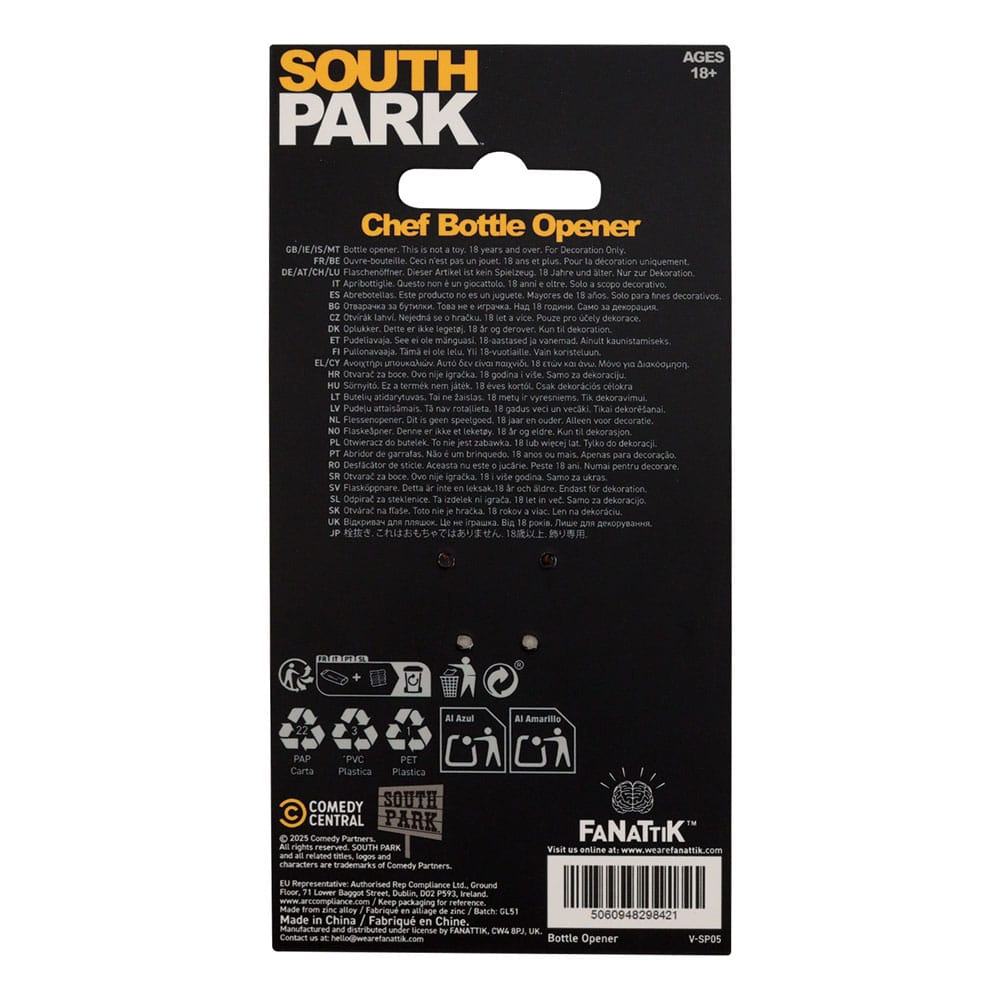 South Park Bottle Opener Chef