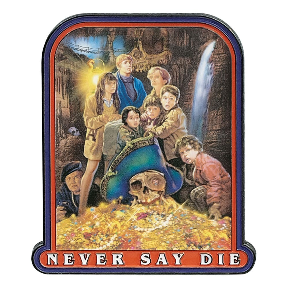 The Goonies Pin Badge 40th Anniversary Never Say Die