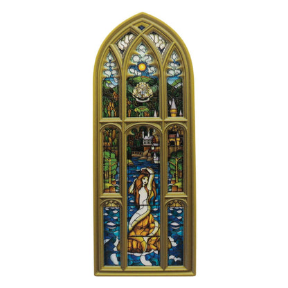 Harry Potter Resin Plaque Mermaid Stained Glass Window
