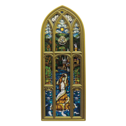 Harry Potter Resin Plaque Mermaid Stained Glass Window
