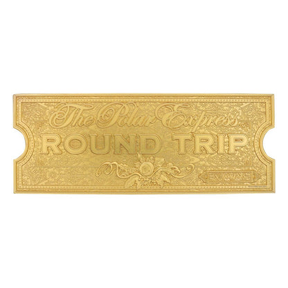 Polar Express Replica Train Ticket 24k Gold Plated Limited Edition