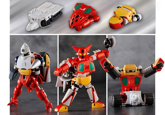 Getter Robo Action Figure 3-Pack Dynamic Change Getter Robo 12 cm