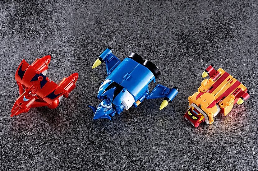 Getter Robo G Action Figure 3-Pack Dynamic Change Getter Robo G 13 cm