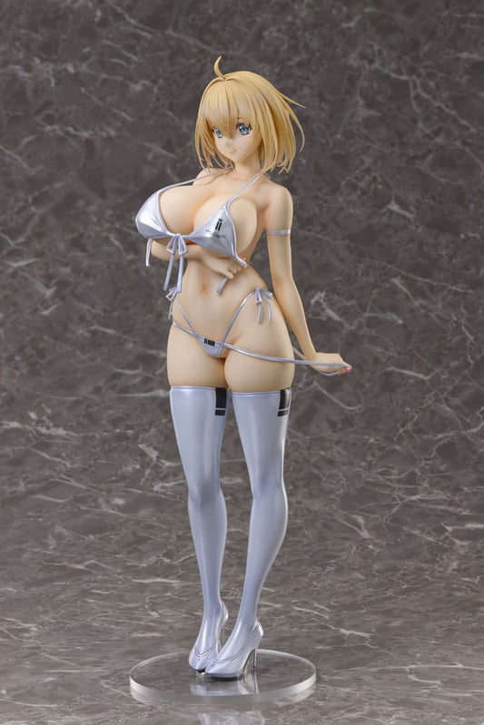 Bunny Suit Planning PVC Statue 1/4 Sophia F. Shirring: White Bikini Ver. 42 cm
