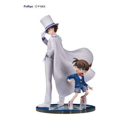 Case Closed F:NEX PVC Statue 1/7 Conan Edogawa & Kid the Phantom Thief 29 cm Statues