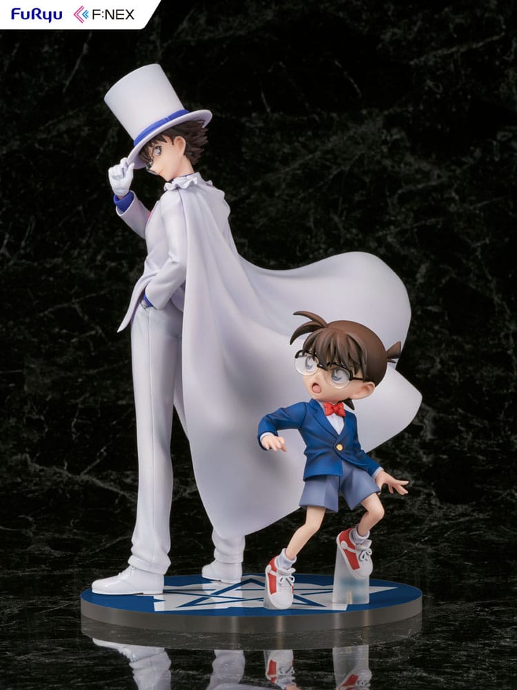 Case Closed F:NEX PVC Statue 1/7 Conan Edogawa & Kid the Phantom Thief 29 cm Statues