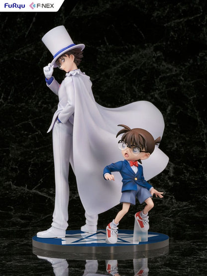 Case Closed F:NEX PVC Statue 1/7 Conan Edogawa & Kid the Phantom Thief 29 cm Statues