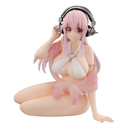 Super Sonico Noodle Stopper PVC Statue Super Sonico Summer Memories Ver. 11 cm Statues