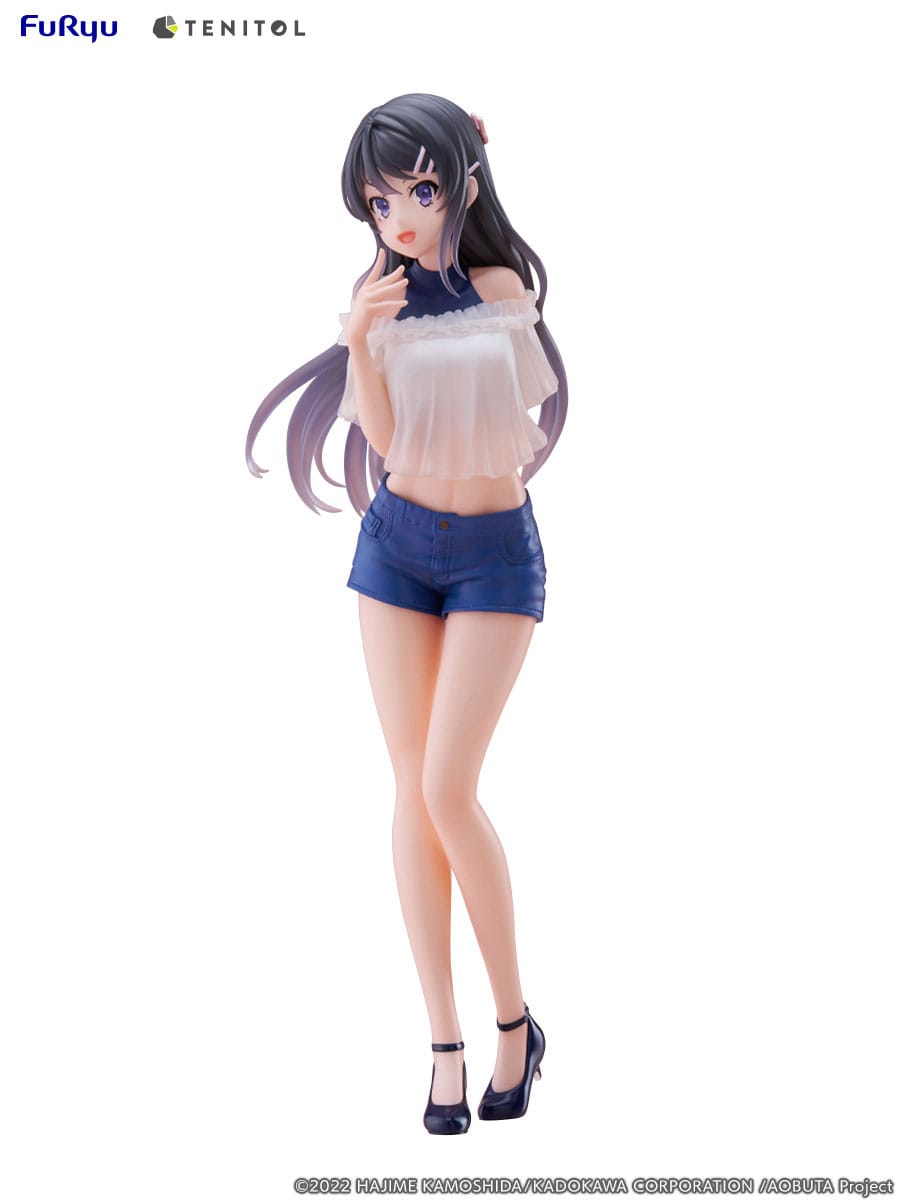 Rascal Does Not Dream of Bunny Girl Senpai Tenitol PVC Statue Mai Sakurajima 31 cm Statues
