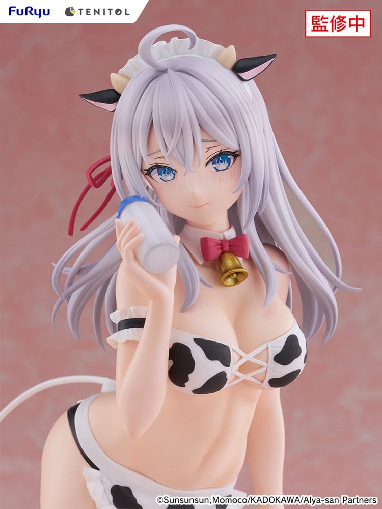 Alya Sometimes Hides Her Feelings in Russian Tenitol Tall PVC Statue Alya Cow Costume Ver. 29 cm Statues
