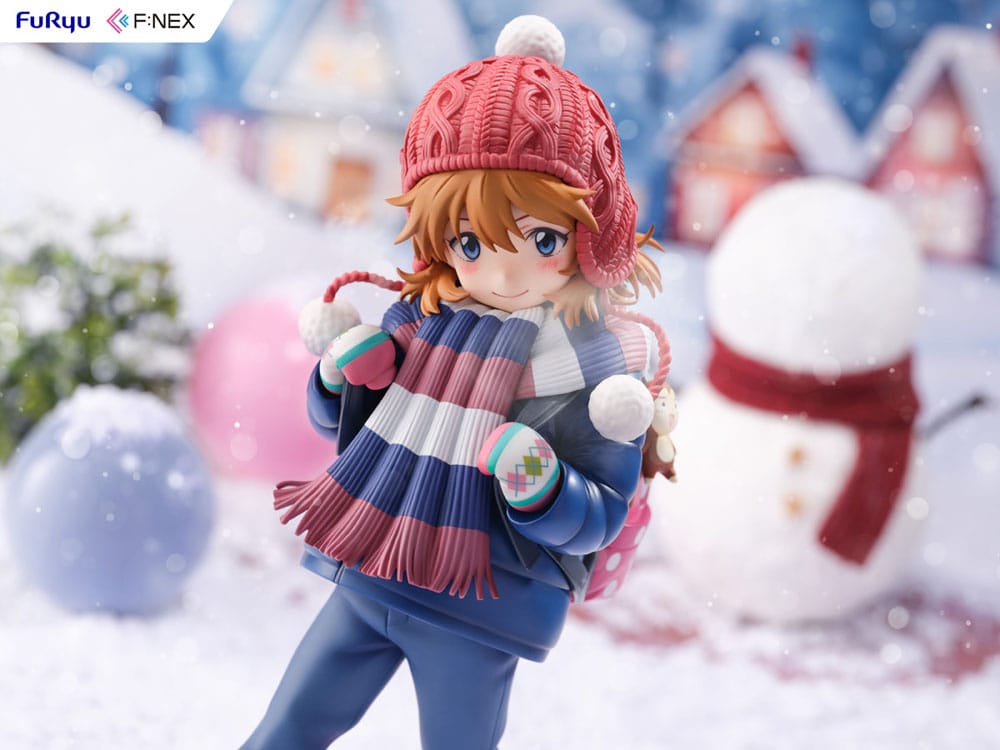 Evangelion: 3.0 + 1.0 Thrice Upon a Time FNEX Statue 1/6 Asuka Shikinami Langley Winter Ver. 20 cm Statues