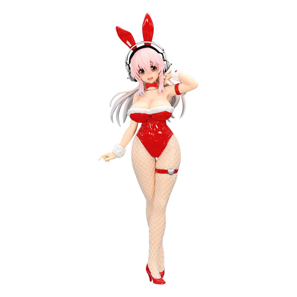 Super Sonico BiCute Bunnies PVC Statue Red Color Ver. 30 cm Statues