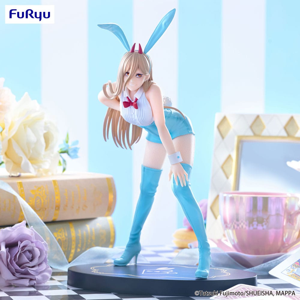 Chainsaw Man BiCute Bunnies PVC Statue Power Light Blue Color Ver. 30 cm Statues