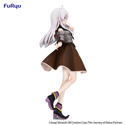 Wandering Witch: The Journey of Elaina Trio-Try-iT PVC Statue Elaina Brown Outfit Ver. 22 cm