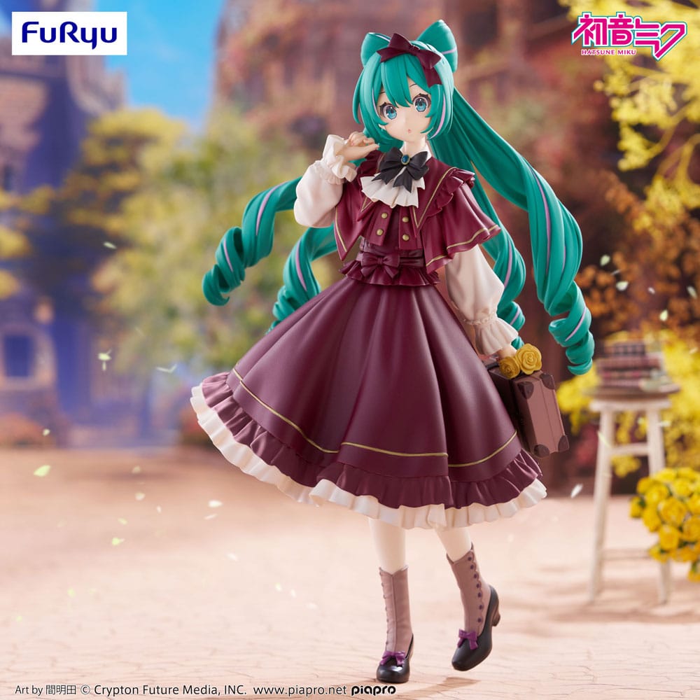 Hatsune Miku Trio-Try-iT PVC Statue Classical Retro Miku heo European Exclusive 19 cm Statues