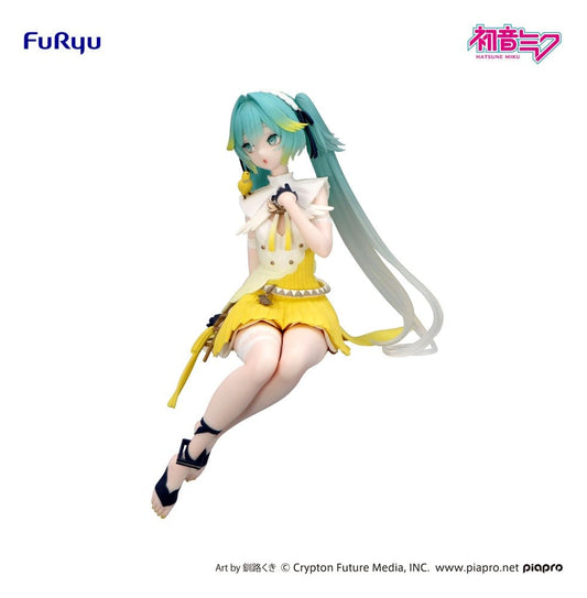 Hatsune Miku Noodle Stopper PVC Statue Canary Bird heo exclusive 14 cm