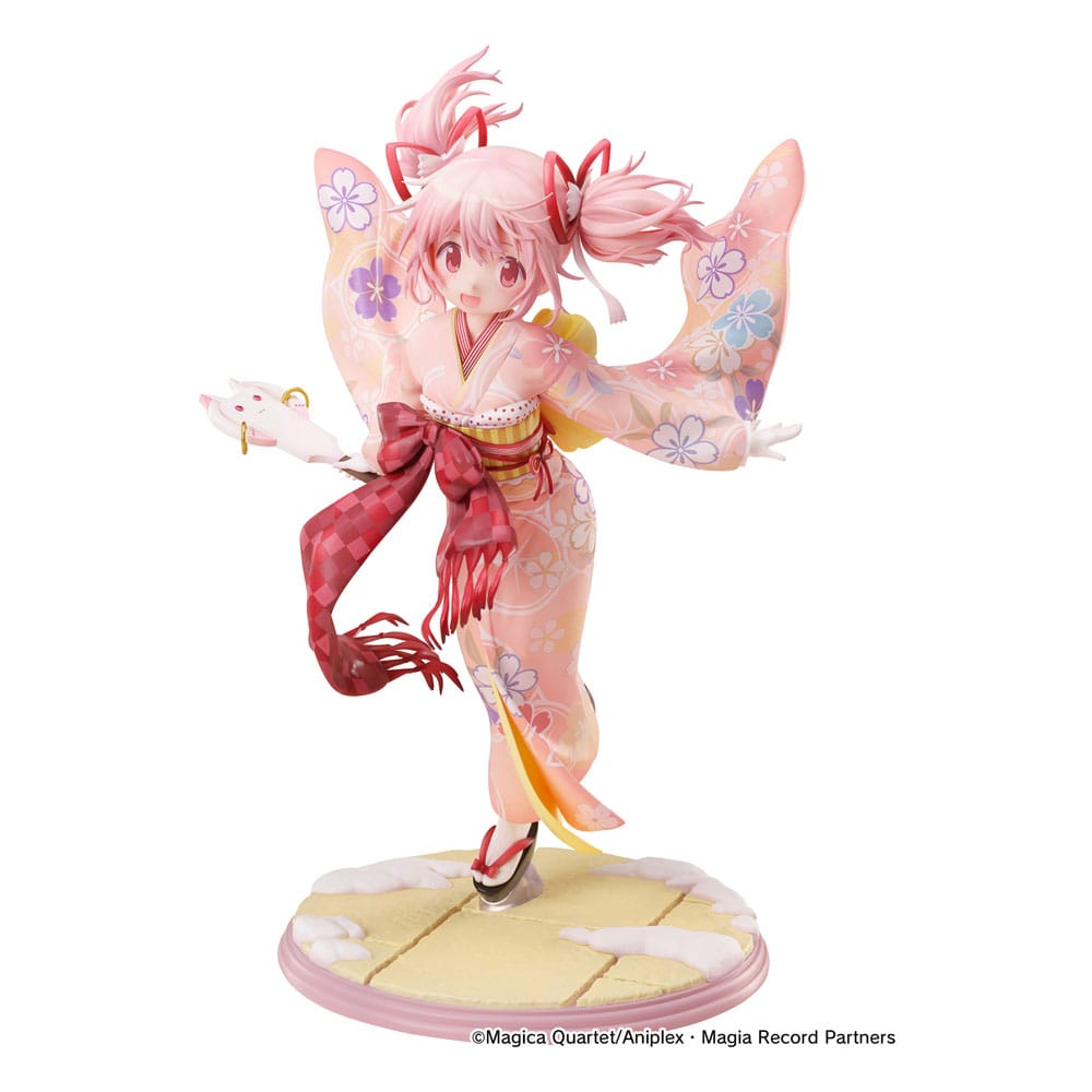 Puella Magi Madoka Magica Side Story Magia Record PVC Statue 1/7 Madoka Kaname Kimono Ver. 22 cm