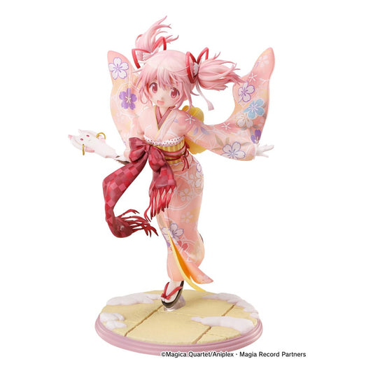 Puella Magi Madoka Magica Side Story Magia Record PVC Statue 1/7 Madoka Kaname Kimono Ver. 22 cm Statues