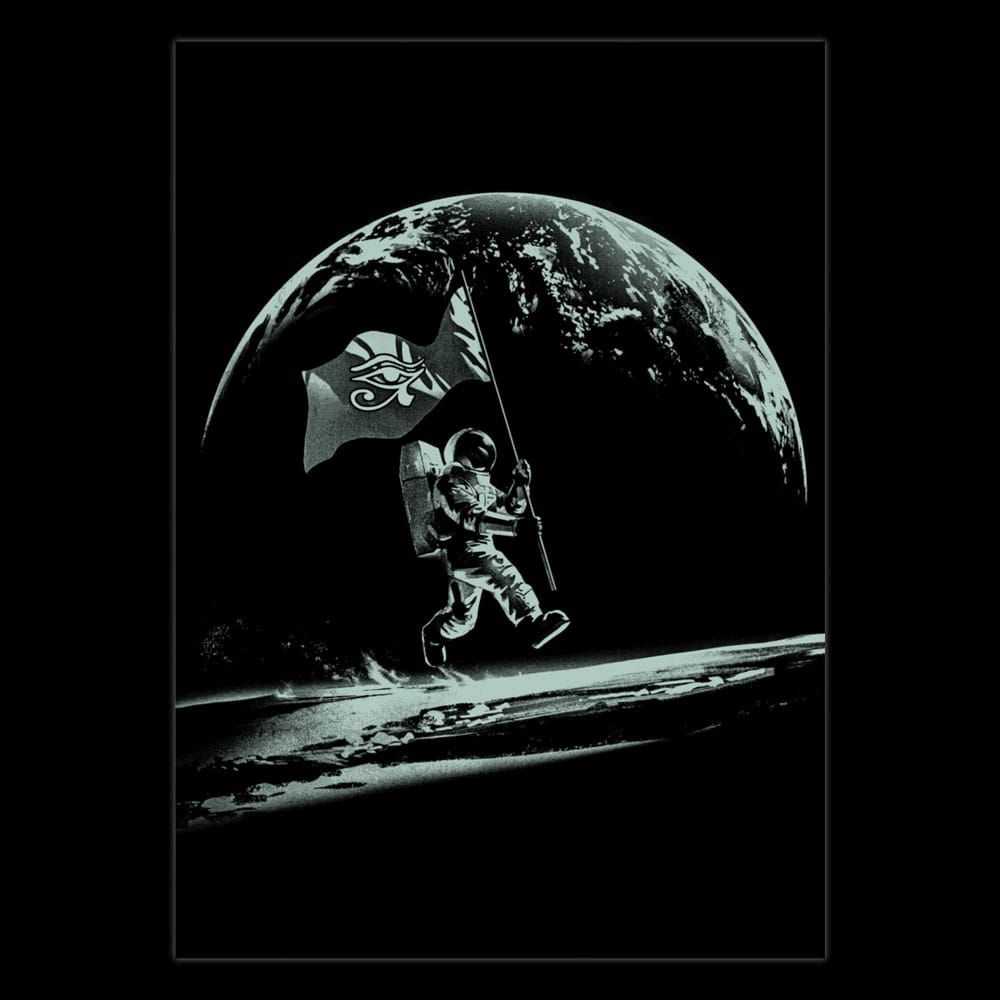 Humankind Poster Glow in the Dark Astronaut Posters & Wallscrolls
