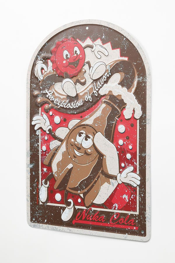 Fallout Metal Sign Vintage Ad 30 x 45 cm Tin signs