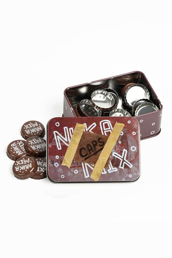Fallout Bottle Caps Series Collectible Tin Nuka Mix 10 cm Kitchen- and Tableware