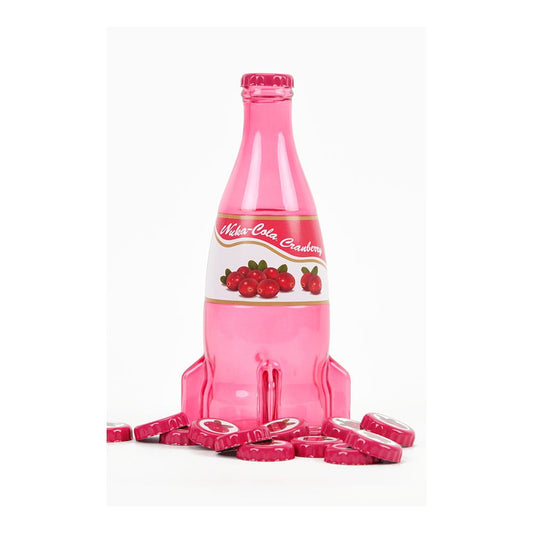 Fallout Bottle Series Replica Glass Bottle & Cap Nuka Cola Cranberry