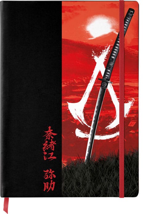 Assassin´s Creed Shadows Notebook A5 Katana Sun Stationery