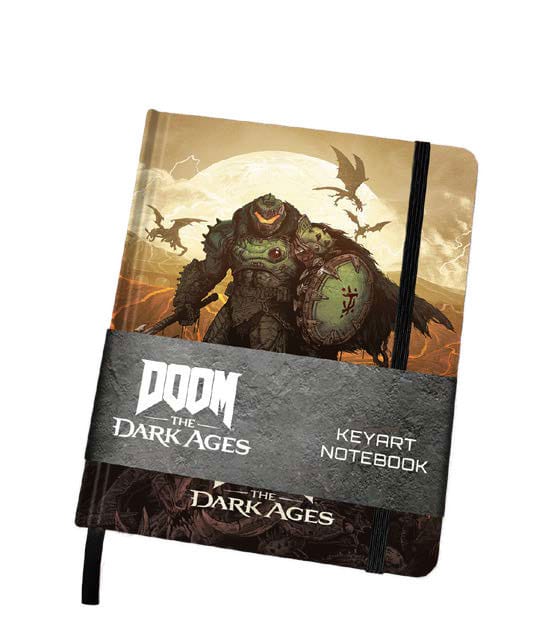 Doom The Dark Ages Notebook A5 Keyart Stationery