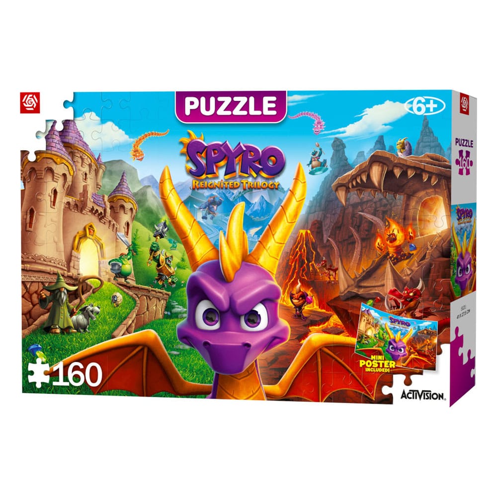 Spyro Reignited Trilogy Kids Puzzle (160 pieces) Puzzles
