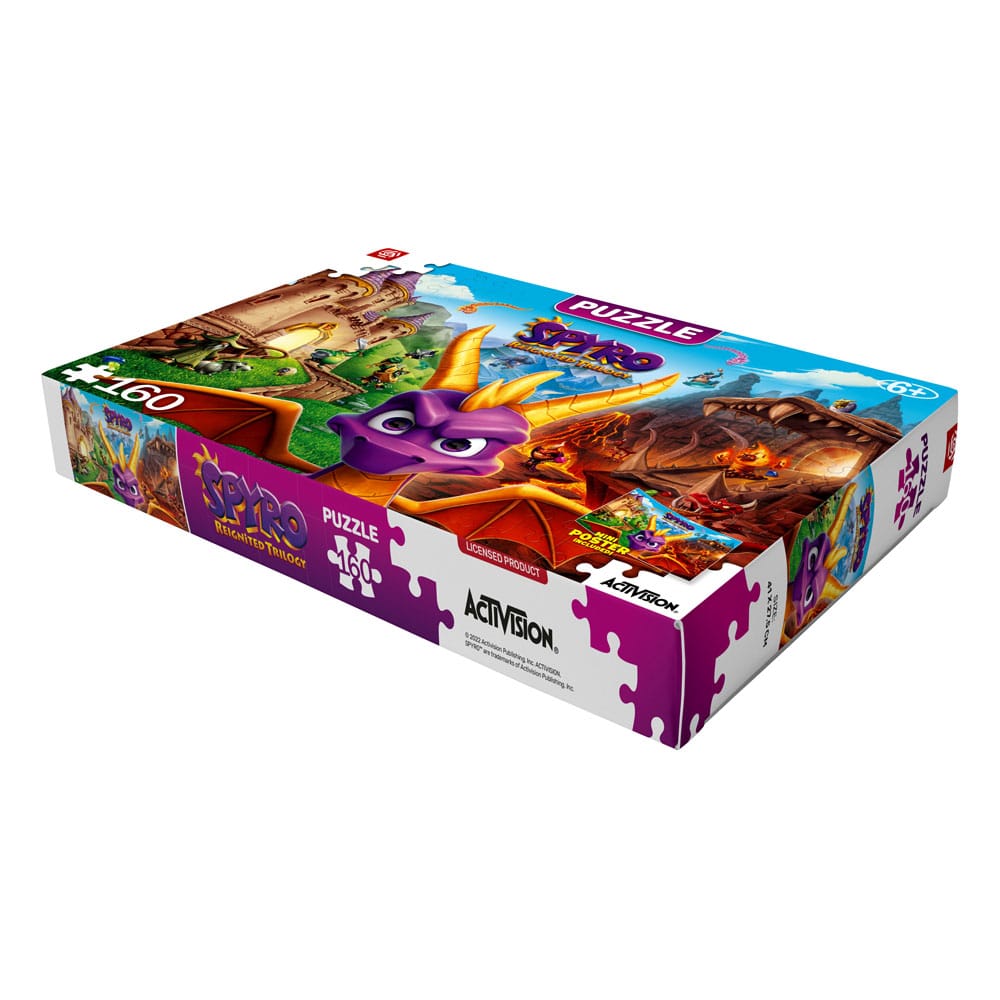 Spyro Reignited Trilogy Kids Puzzle (160 pieces) Puzzles