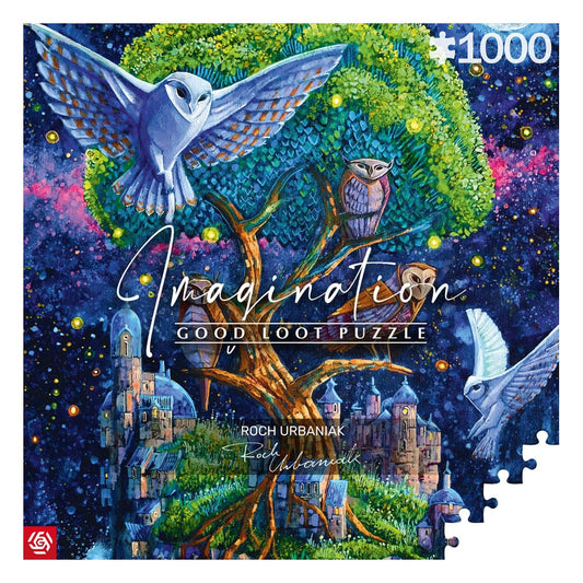 Roch Urbaniak Imagination Puzzle Owl Island / Wyspa Sów (1000 pieces) Puzzles