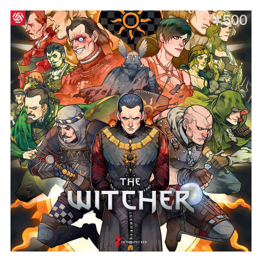 The Witcher Gaming Puzzle Nilfgaard (500 pieces) Puzzles