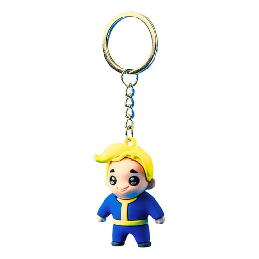 Fallout Vinyl Keychain Vault Boy Keyrings