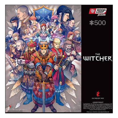 The Witcher Gaming Puzzle Northern Realms (500 pieces)