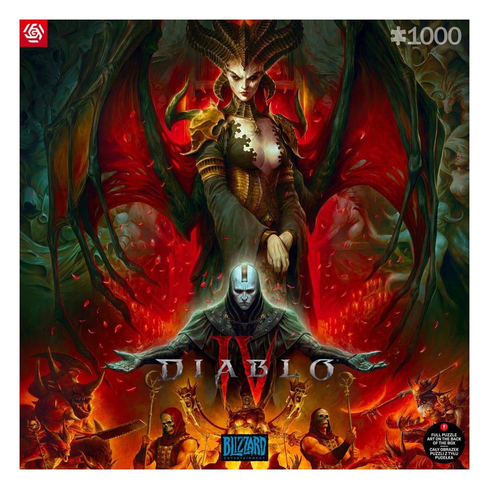 Diablo IV Gaming Puzzle Lilith Composition (1000 pieces) Puzzles