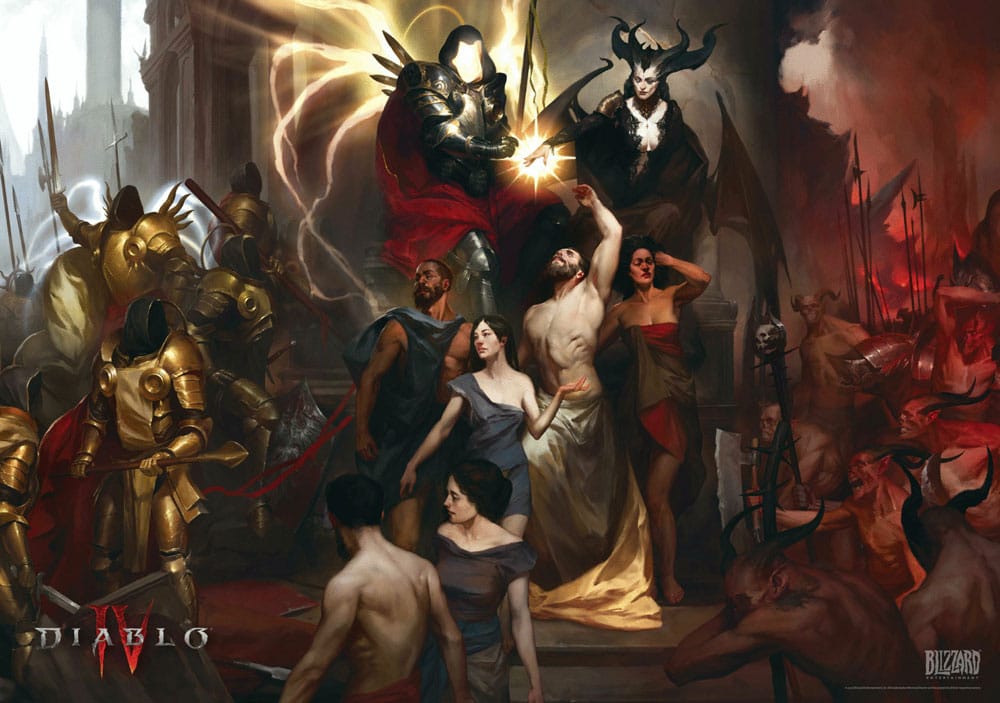 Diabo IV Puzzle Birth of Nephalem (1000 pieces) Puzzles