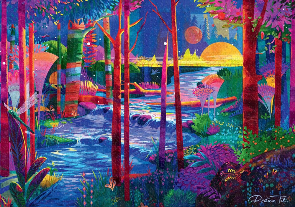 Redina Tili Puzzle Sleeping Giants (1000 pieces) Puzzles