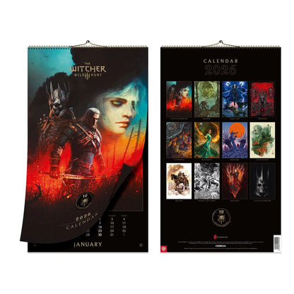 The Witcher 3: Wild Hunt Calendar 2026 10th Anniversary