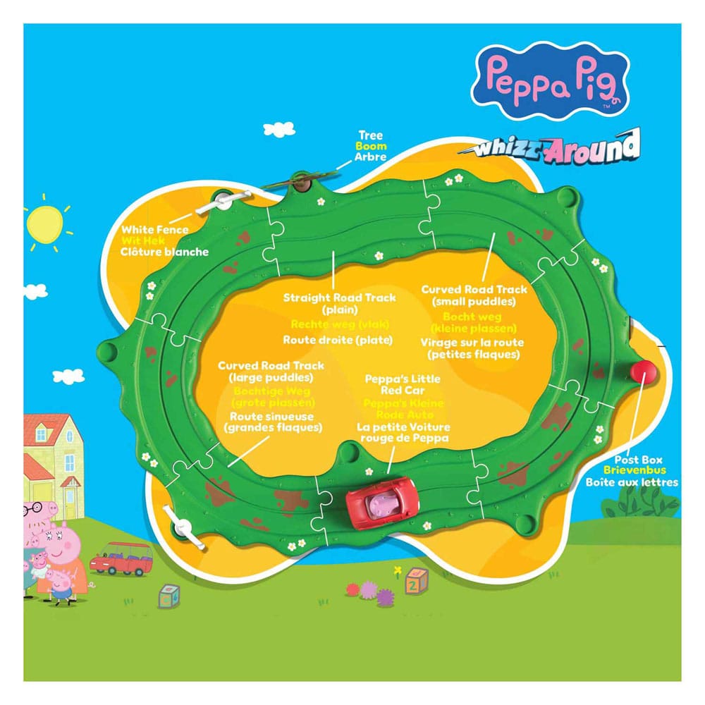 Peppa Pig Whizz Around Peppa's Little Red Car Set