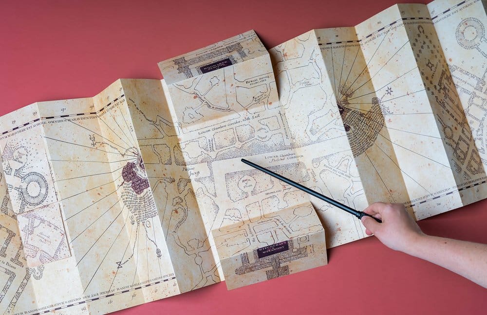 Harry Potter Map Marauder's Map 18 cm
