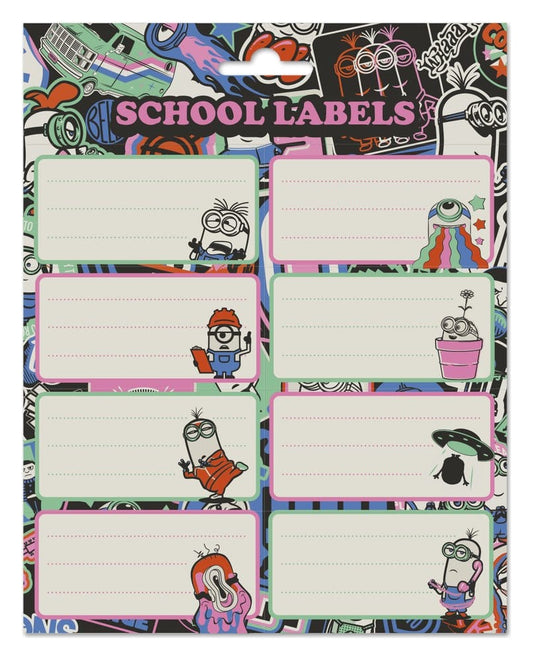 Minions Self-Adhesive Labels