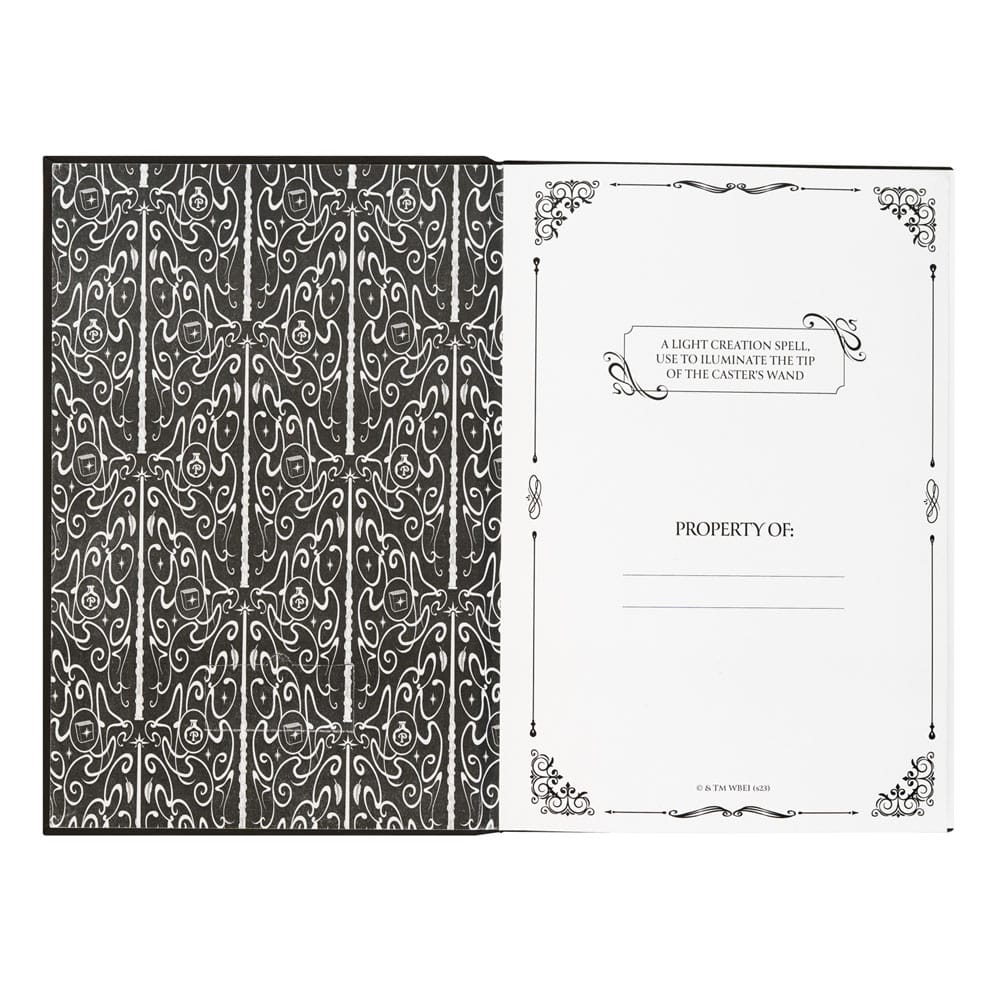 Harry Potter Premium Notebook A5 with Light Lumos Maxima